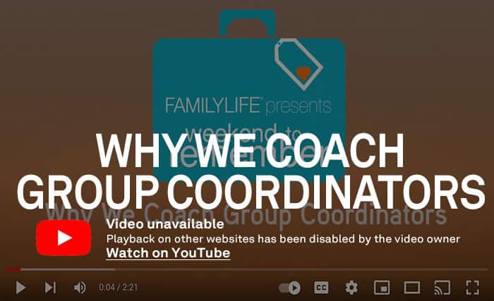 Become a Volunteer - Coaching Group Coordinator  - Video #1